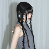 Heart Crocher Bonnet - BLACK