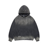 25FW DISTRESSED HOODIE BLACK