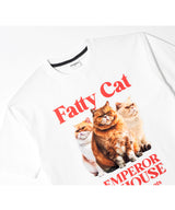 OC ファッティキャットTシャツ（アイボリー）