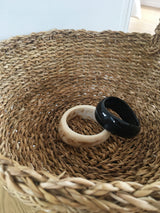 ボールド アクリル バングル