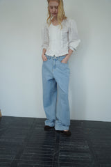 Early denim pants