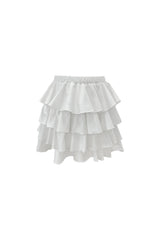 VIVA FRILL TOP SKIRT / WHITE