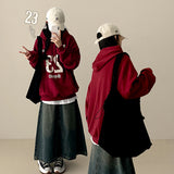Number Vintage Overfit Hoodie