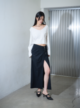 Dolman Sleeve Top White