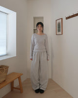 Striped U-neck Inner T-shirt