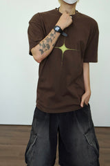 クロススター半袖Tシャツ6C