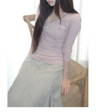 blush 3/4 tee