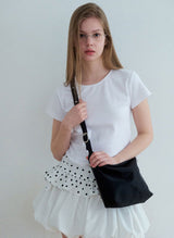 Volume ribbon skirt 2color