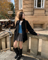 [ORIGINAL] Wound Suede Middle Jacket