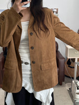 SUEDE BASIC JACKET