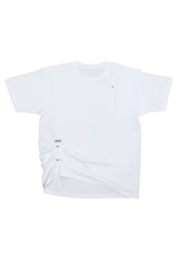 【MADE】 Side Snap Tee - White