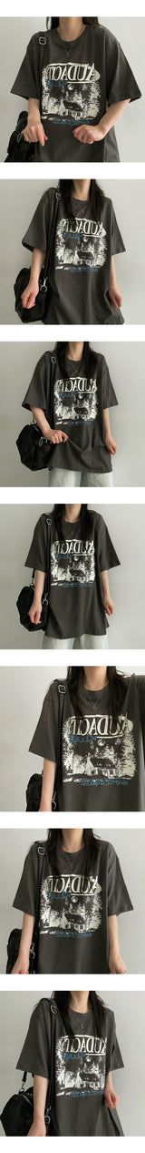 ポルディーショートスリーブドtシャツ