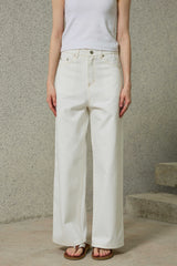 NOAH WIDE PANTS / ECRU