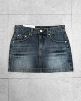 FADE LOW DENIM MINI SKIRT