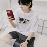 パピー グッドボーイ オーバーフィット 半袖Tシャツ_WHITE