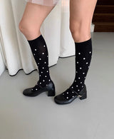 Dot@dOt knee socks(2c)