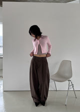 TUCK BALLOON SLACKS