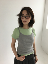 Plain cotton t-shirt (3color)