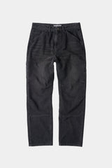 インシジョンダブルニーカーペンターパンツ (Washed Black)