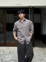 Bio cotton curved pants