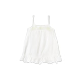 Romantic slip dress_ivory
