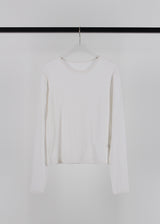 WOOL TENCEL SLEEVE TEE