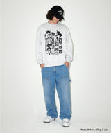 CAT COLLAGE SWEATSHIRT