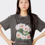 MUGUNGHWA ピグメントTシャツ