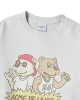 26SS ROCK AND ROLL AC BEAR PIGMENT SWEATSHIRT