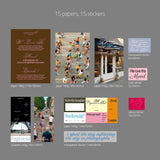 oab mood pack4 / scrap sticker set