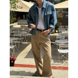 [S/S] クロップドデニムカッティングシャツ