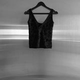 Bailon Flower Jacquard Sleeveless