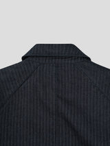 Herringbone shoulder denim jacket