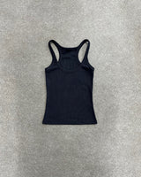 ベーシックUネックスリーブレス (6C)