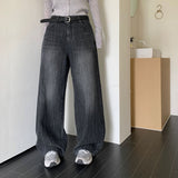 [BELLIDE MADE] フォールインワイドデニムパンツ