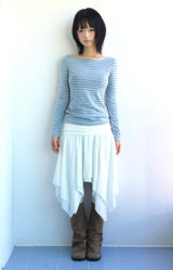 Pale Note Stripe T