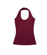 Blend Waffle Layered Halter Sweatshirt