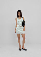 [MADE] Roheller Lace Satin Mini Skirt (Set Available)