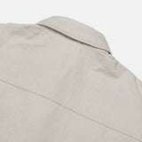 Patchwork Half Shirt Jacket