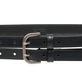 BL007 Double Unisex Leather Belt 18 mm (3 Colors)
