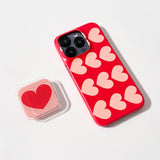 ハートパターン (Matt Phone Case)