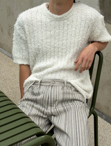 [Unisex] Summer boucle half knit(4color)