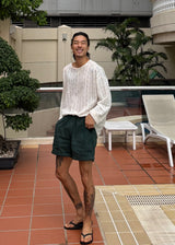 ウォッシュコットンショートパンツ 7COLOR