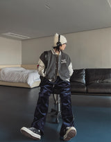 Embler Velvet Track Wide Pants