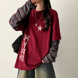 Eve Star Layered Long Sleeve T-shirt