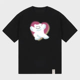 [UNISEX] スレイベア ビッグクラウドスマイル 半袖Tシャツ