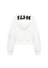 [MADE] レタリングワッペンフードジップアップ (HOODIE ONLY)