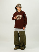TE Vintage Washing Cargo Banding Pants