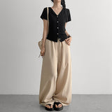 Air Cool Short-Sleeved Cardigan (3 colors)