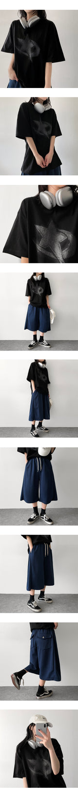ライトボクシースター半袖Tシャツ